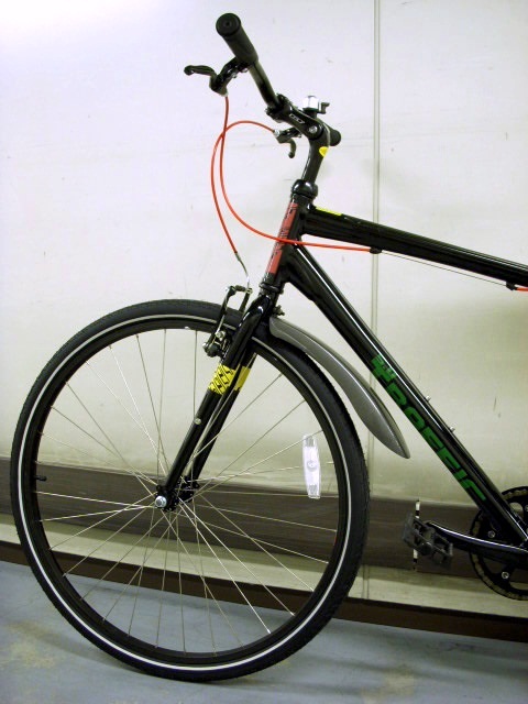 OGK:MF-018/オージーケー:MF-018 ～ MTB系に取付対応範囲の広い簡易泥除け | はんなりと自転車 from京都