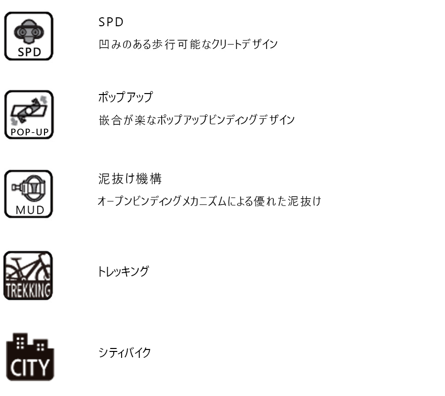 SHIMANO（シマノ）PD-T400 CLICK'R Pedal クリッカー SPD ペダル 送料