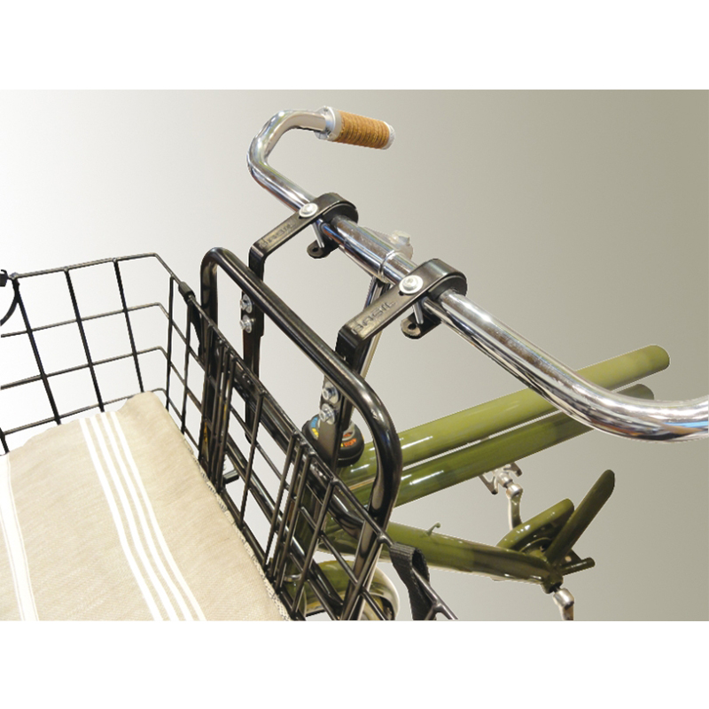 バジル自転車用フロントキャリアFRONT CARRIER L （フロントキャリアL） マットブラックの3枚目の商品画像