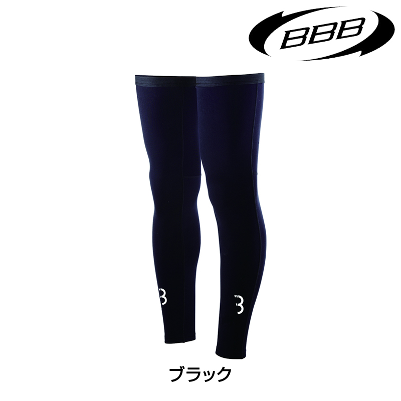 ビービービーサイクル用メンズレッグウォーマーCOMFORT LEG （コンフォートレッグ） XL - ブラック BBW-91の1枚目の商品画像