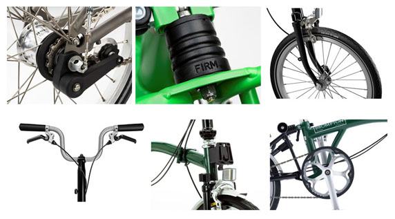 ブロンプトンコンフォートな折畳自転車(フォールディングバイク)の3枚目の商品画像