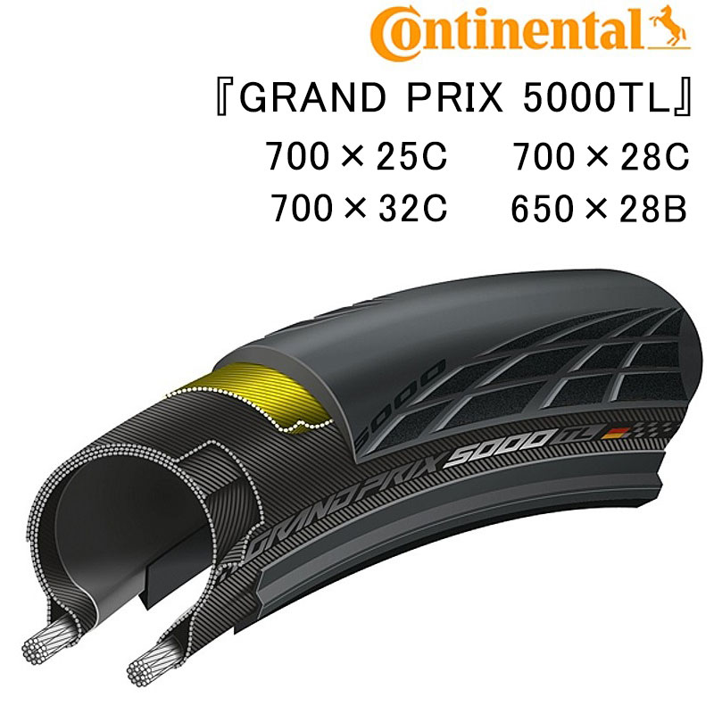 Continental（コンチネンタル）GRAND PRIX GP5000TL （グランプリ5000 