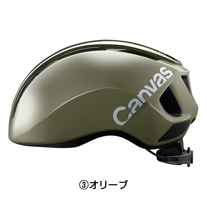 オージーケーカブトロードバイク・MTB用バイザー無しヘルメットCANVAS-SPORTS （キャンバススポーツ）ヘルメットの4枚目の商品画像