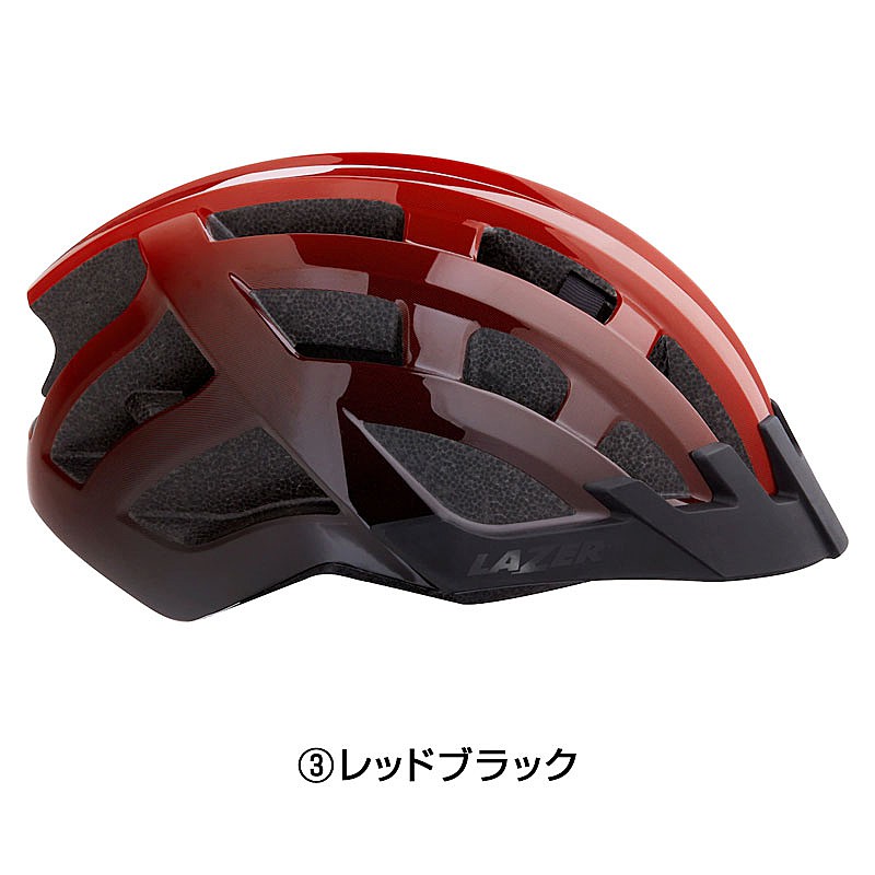 レーザーロードバイク・MTB用バイザー付きヘルメットPetit DLX（プティDLX）の4枚目の商品画像