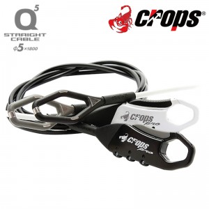 クロップス自転車用ダイヤルロック・ワイヤー錠Straight Wire Lock ストレートワイヤーロック CP-SPD09の1枚目の商品画像