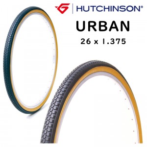 ハッチンソン一般車自転車用タイヤURBAN （アーバン） 26×1.375（1 3/8）ETRTO37-590 ワイヤービードの1枚目の商品画像