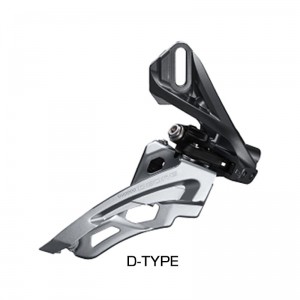 シマノ自転車用ワイヤー用FD-M6000-D SIDESWING （サイドスイングフロントディレイラー） D-TYPEの1枚目の商品画像