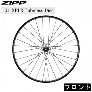 ジップロードバイク用ディスクブレーキ対応ホイール101 XPLR Tubeless Disc（101XPLRチューブレスディスク）フロントの1枚目の商品画像