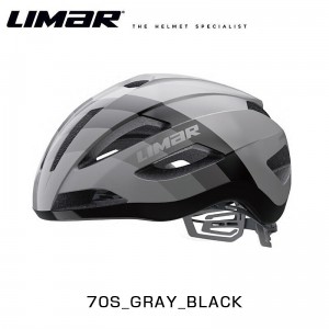 リマールロードバイク・MTB用バイザー無しヘルメット（JCF公認）AIR MASTER（エアマスター）70S GRAY BLACKの1枚目の商品画像