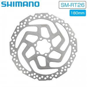���ޥΥޥ���ƥ�Х���(MTB)�ѥǥ������֥졼�����������ǥ������֥졼�� �������� SM-RT26 ��6�ܥ�ȡ˥磻�ɥ����� 180mm �쥸��ѥå����Ѥ�1���ܤξ��ʲ���
