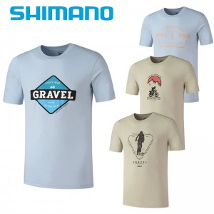 シマノサイクル用メンズ春夏カジュアルトップスSHIMANO Tシャツの1枚目の商品画像