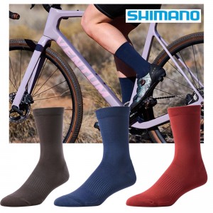 シマノ自転車用オールシーズンソックスGravel Sock（グラベルソックス）の1枚目の商品画像