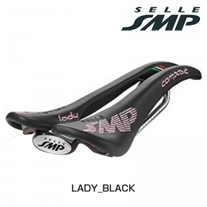 セラ エスエムピーレーシングサドルCOMPOSIT LADY （コンポジットレディー） ブラックの1枚目の商品画像