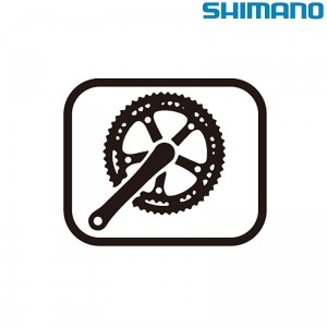 シマノロードバイク用クランク周辺部品シマノスモールパーツ・補修部品 FC-R9100-P OUTER CAP Y1VU00025の1枚目の商品画像