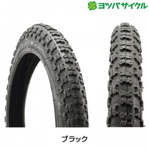 ヨツバサイクルミニベロ/BMX用ブロックタイヤスペアパーツ ZERO タイヤ12インチ用の1枚目の商品画像
