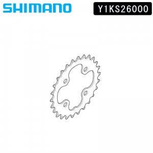 シマノマウンテンバイク(MTB)用ギヤ板CHAIN RING 26T （チェーンリング 26T） FC-M660/T661の1枚目の商品画像