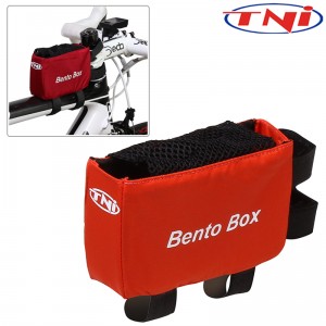 ティーエヌアイ自転車用トップチューブバッグBento Box（ベントウボックス） スタンダード オレンジの1枚目の商品画像