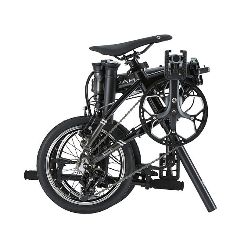 DAHON (ダホン) 折りたたみ自転車 K3 (レッド マットブラック) 14インチ フォールディングバイク - 2