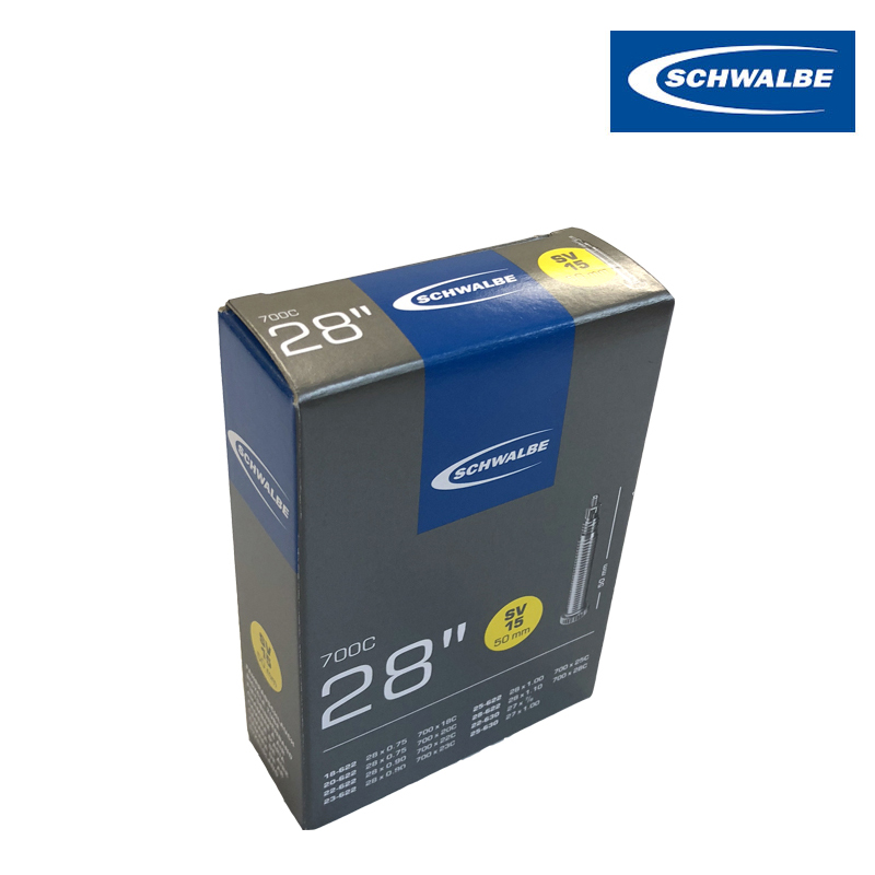 SCHWALBE（シュワルベ）TUBE （チューブ） 15SV-ML 箱入り 700x18-28C