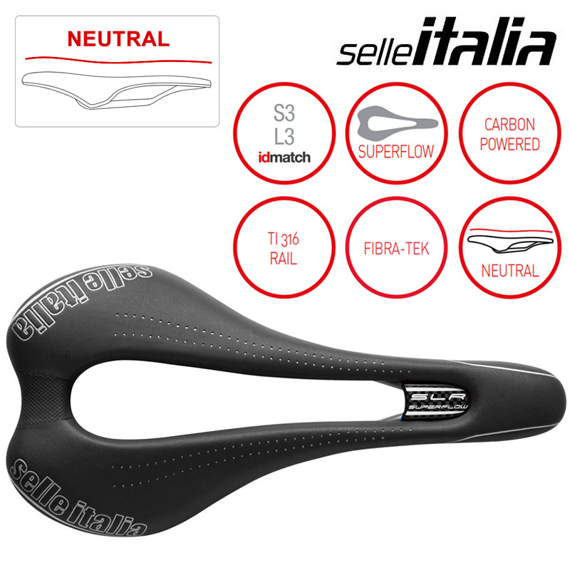 セラ イタリア ユニセックス 自転車の部品 カーボンサドル SLR Boost 
