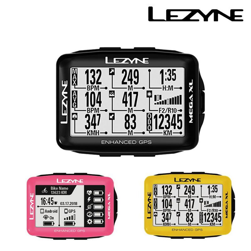 LEZYNE（レザイン）MEGA XL GPS （メガXL GPS）GPSナビサイクル