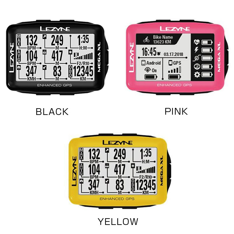 LEZYNE（レザイン）MEGA XL GPS （メガXL GPS）GPSナビサイクル