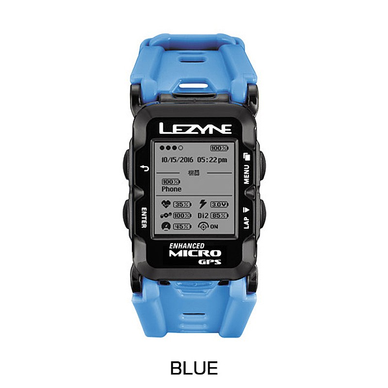 LEZYNE（レザイン）MICRO GPS WATCH （マイクロGPS ウォッチ） スマートウォッチ 腕時計 時計 心拍計 健康管理 ストレス計測  ウォーキング ランニング サイクリング 筋トレ 送料無料