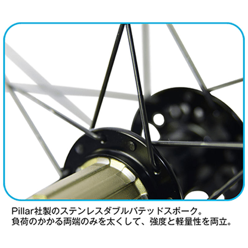 ALEXRIMS（アレックスリム）RXD3 前後セット ロード用ホイール 700C