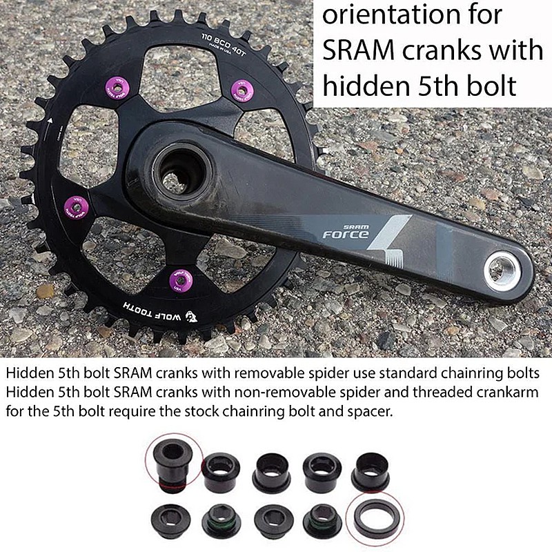 Wolftooth（ウルフトゥース）GRAVEL CX ROAD CHAINRINGS DROP-STOP ST