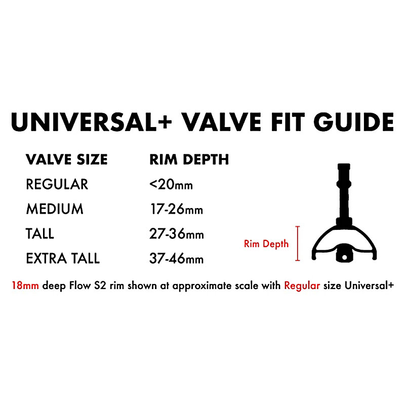 Stan's NoTubes（スタンズノーチューブス）UNIVERSAL+ VALVE SET