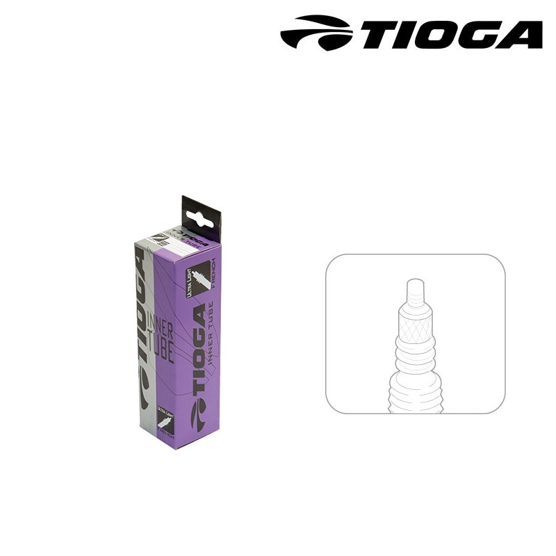 TIOGA（タイオガ）Inner Tube Ultra Lights （インナーチューブウルトラライト） フレンチバルブ 20”×1.1/8”